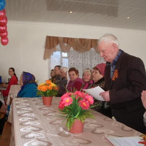 Вручение медали к 70 летию ВОВ