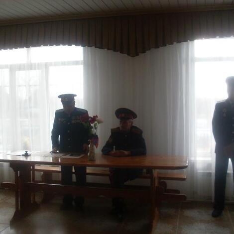 Казачий круг Хутора Платовский.